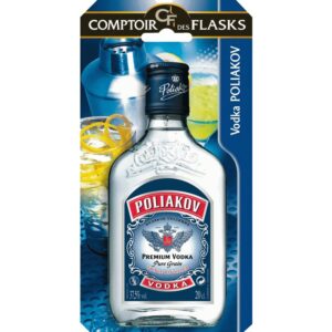 Grossiste Premium Vodka Pure Grain 37,5° 20cl - POLIAKOV