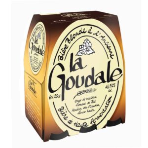Grossiste Bière Blonde à l'Ancienne 6x25cl - LA GOUDALE