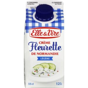 Grossiste Crème et fleur 15% 33cl - ELLE & VIRE