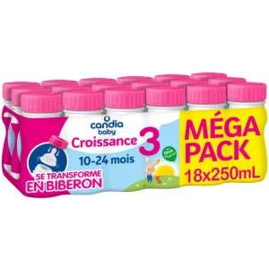 Grossiste Lait Bébé De 10 -24 Mois Junior 3 18*25cl - Candia Baby