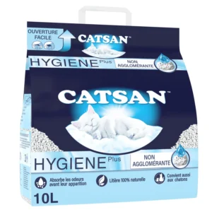 Grossiste 10l Hygiene Plus Litière Pour Chat Non Agglomérante - Catsan