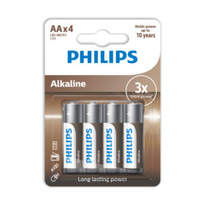 Grossiste Philips Piles Alcalines 1.5v Bl 4 PiÈces Aa - PHILIPS