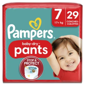 Grossiste Couches Baby-dry Pants T7 (+17 Kg) X29 - PAMPERS