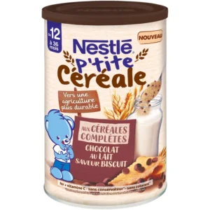 Grossiste P'tite céréale complètes au chocolat au lait saveur biscuit 415g - NESTLE
