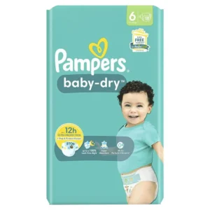 Grossiste Couches Baby-dry T6 (13-18 Kg) X18 - PAMPERS
