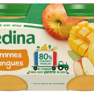 Grossiste Pots Pommes Mangue 4x130g - BLEDINA