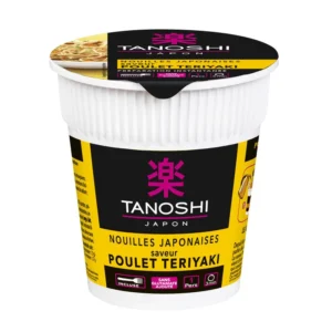 Grossiste Nouilles poulet Teriyaki 65g - TANOSHI
