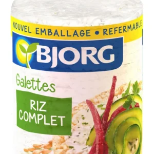 Grossiste Galettes de Riz Complet Bio 130g - BJORG
