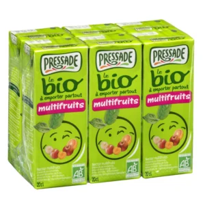 Grossiste Briquettes nectar multifruits BIO 6x20cl - PRESSADE
