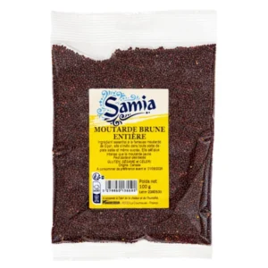 Grossiste Moutarde Brune Entiere 100g - SAMIA
