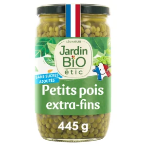 Grossiste Petits Pois Extra F.660g Bio