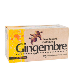 Grossiste Infusion D'afrique Gingembre (10 X 25 Sachets) - RACINES