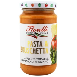 Grossiste Sauce tomates asperges parmesan 190g - FLORELLI