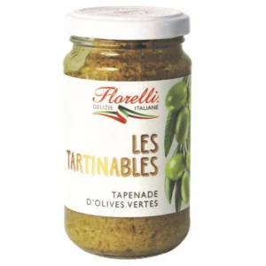 Grossiste Tapenade d'olives vertes 190g - FLORELLI