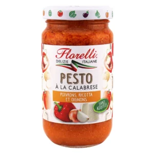 Grossiste Sauce Pesto Calabrese 190g - FLORELLI