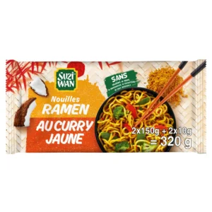 Grossiste Nouil Ramen Curry Jaune 2x160