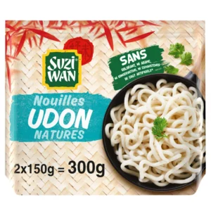 Grossiste Nouilles Udon natures 2x150g - Suzi Wan