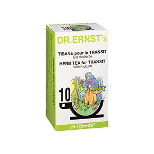 Grossiste Tisane N° 10 Transit (24 X 20 Sachets) - Dr Ernst's