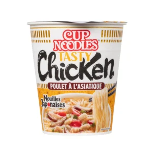 Grossiste Soupe de nouilles Japonaises Poulet en cup 63g - NISSIN