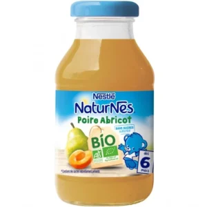 Grossiste Boisson bébé Bio poire & abricot dés 6mois 200ml - NESTLE