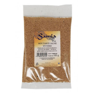 Grossiste Moutarde Jaune Entiere 100g - SAMIA